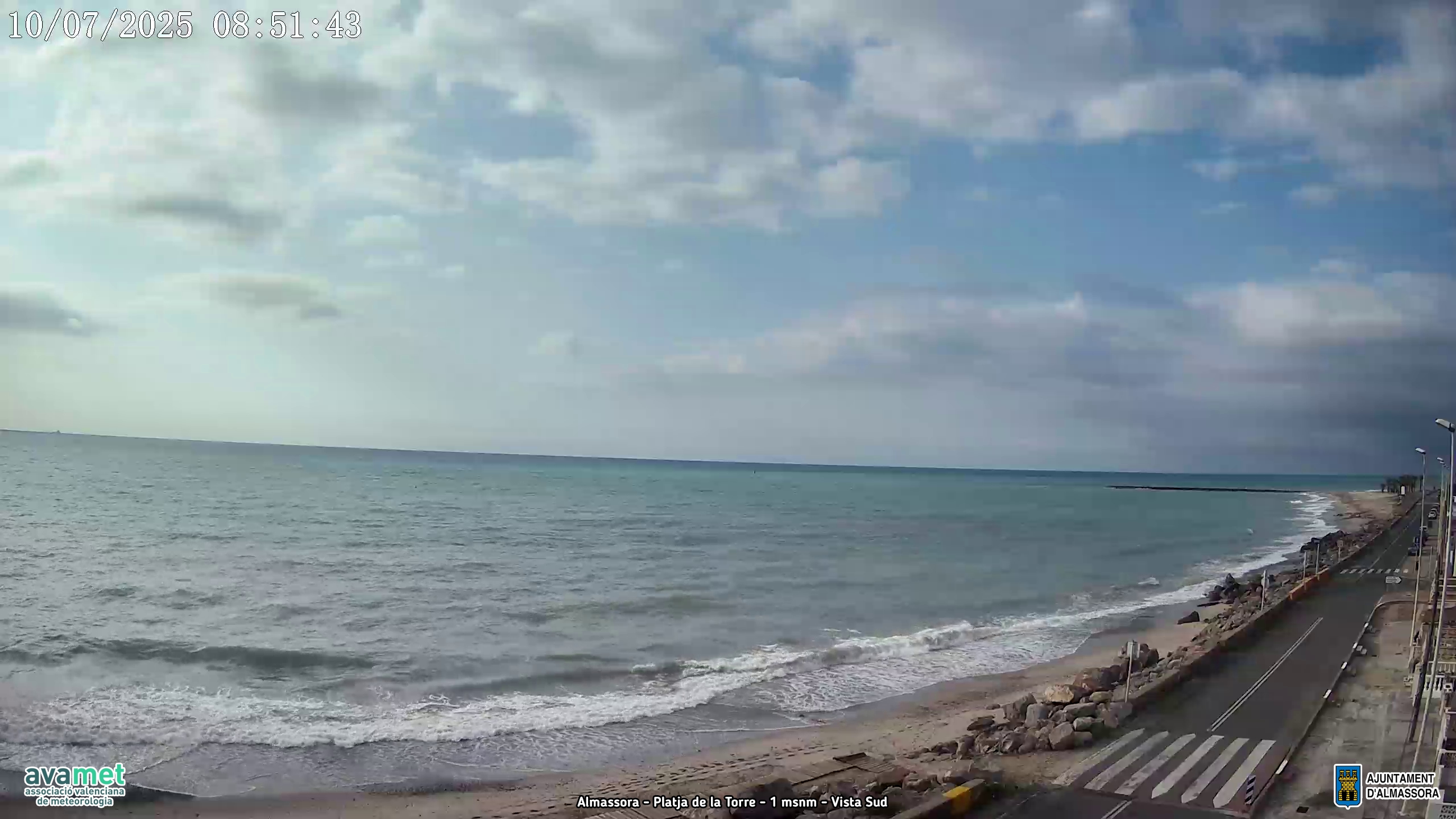 Les Goles Beach Webcam