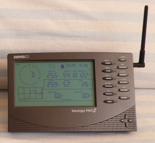 Consola de l’estació Vantage Pro2